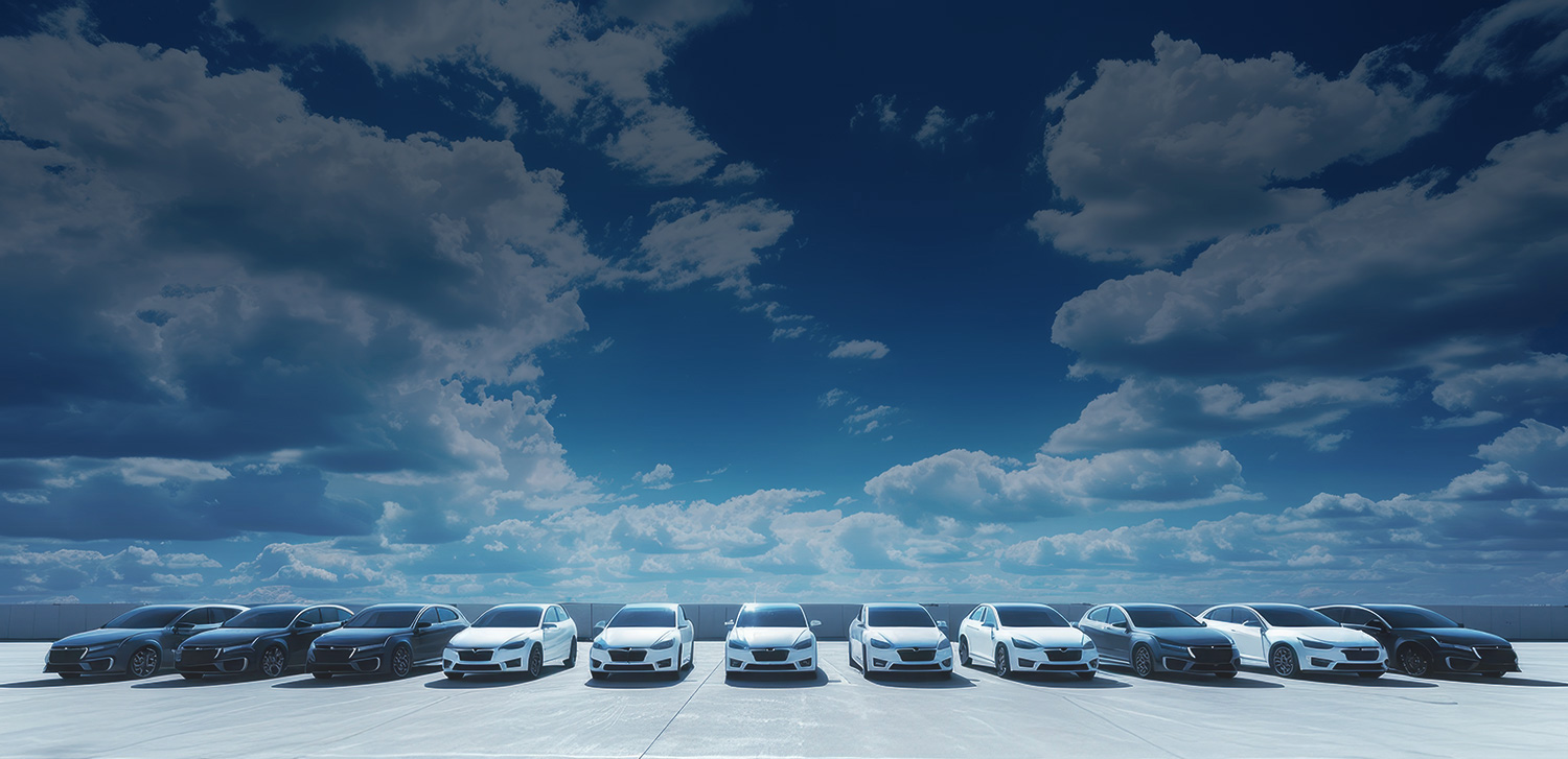 the fleet of modern cars